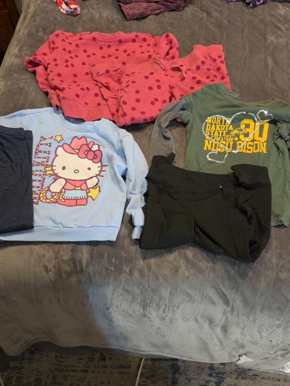 Sanrio Hello Kitty Sweatshirt for Kids, Leggings And Other Outfits,  Sizes 6x-7